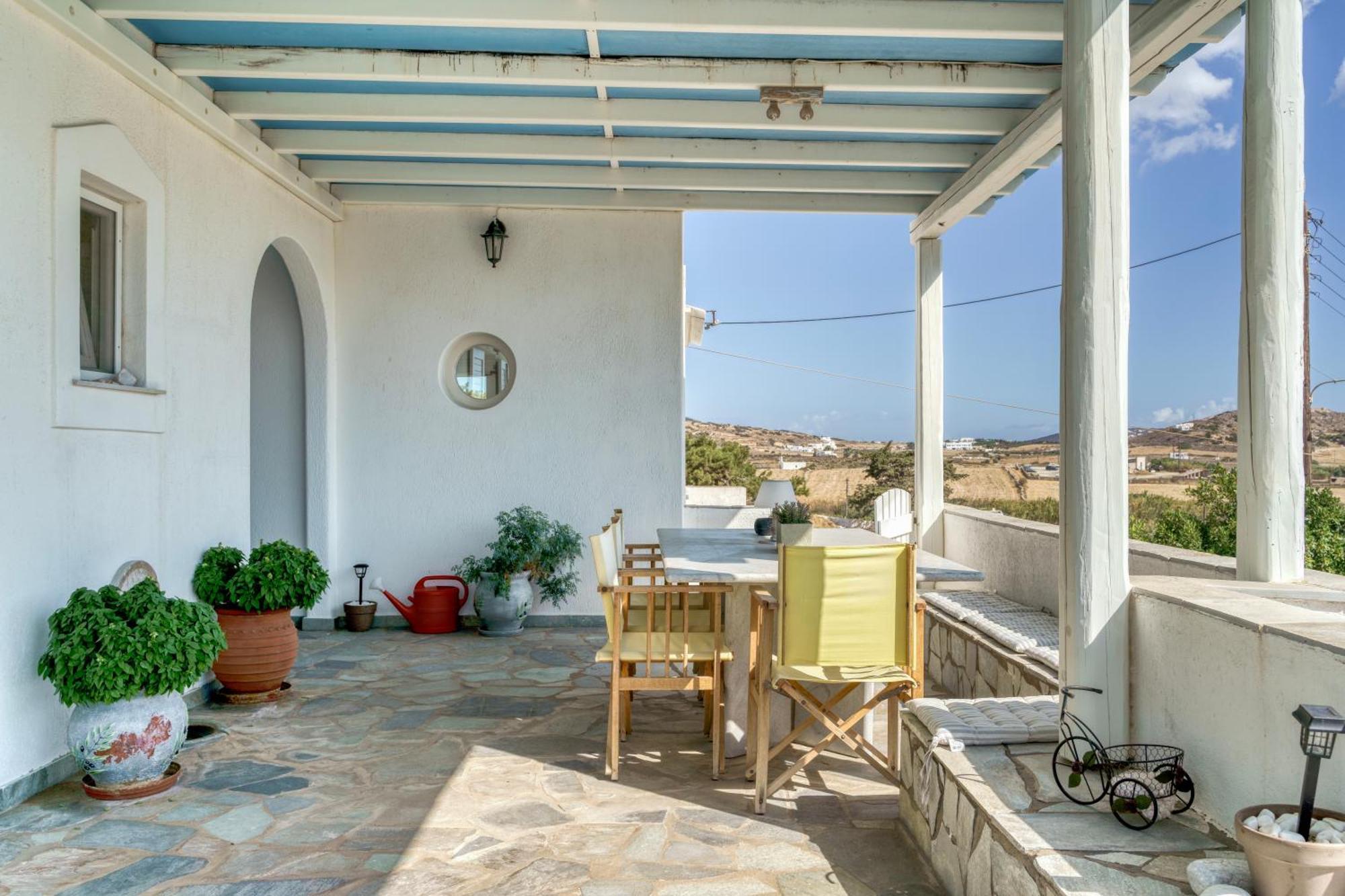הוילה Dhragoulas Kafkis House, Paros מראה חיצוני תמונה